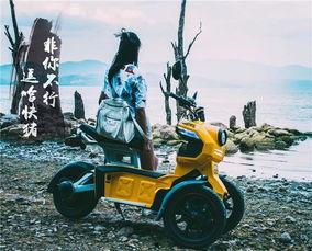 抖音电动车女生网红,抖音网红的时尚出行日记